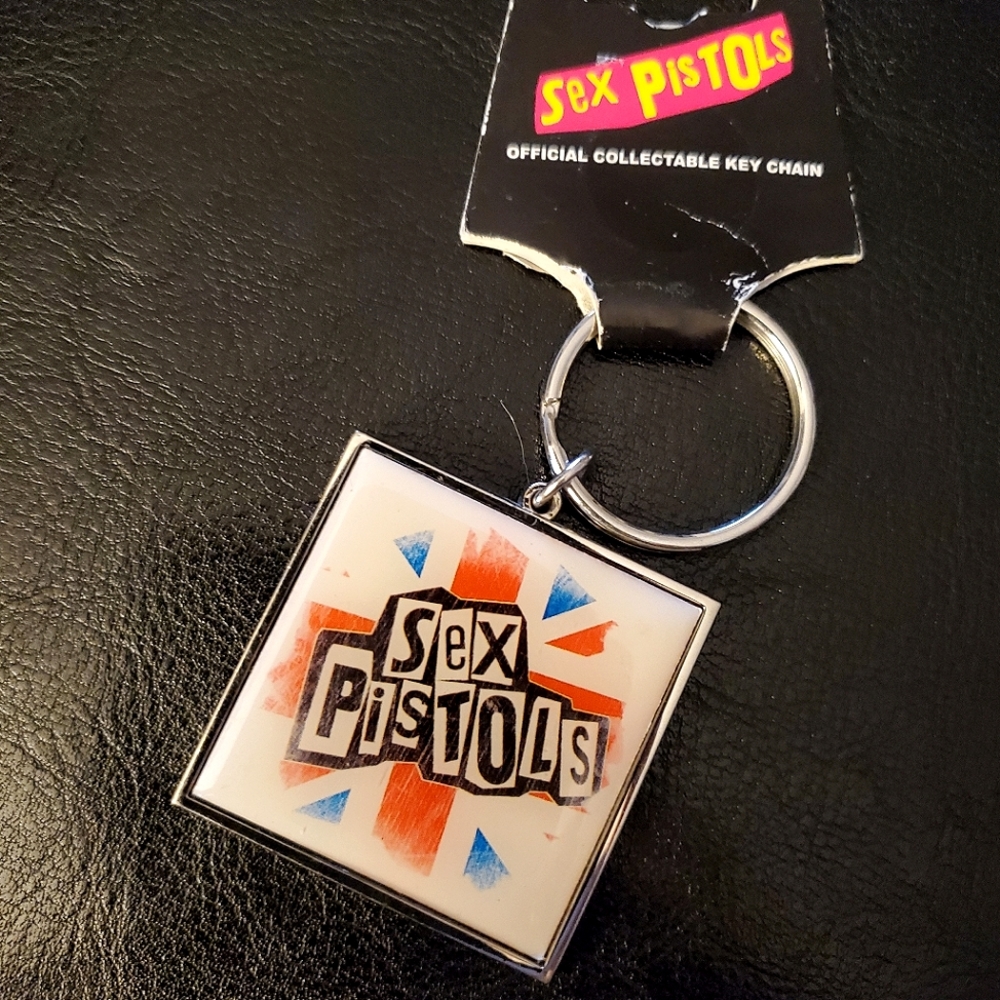 Sex Pistols Official Collectible Keychain Band Logo Merch